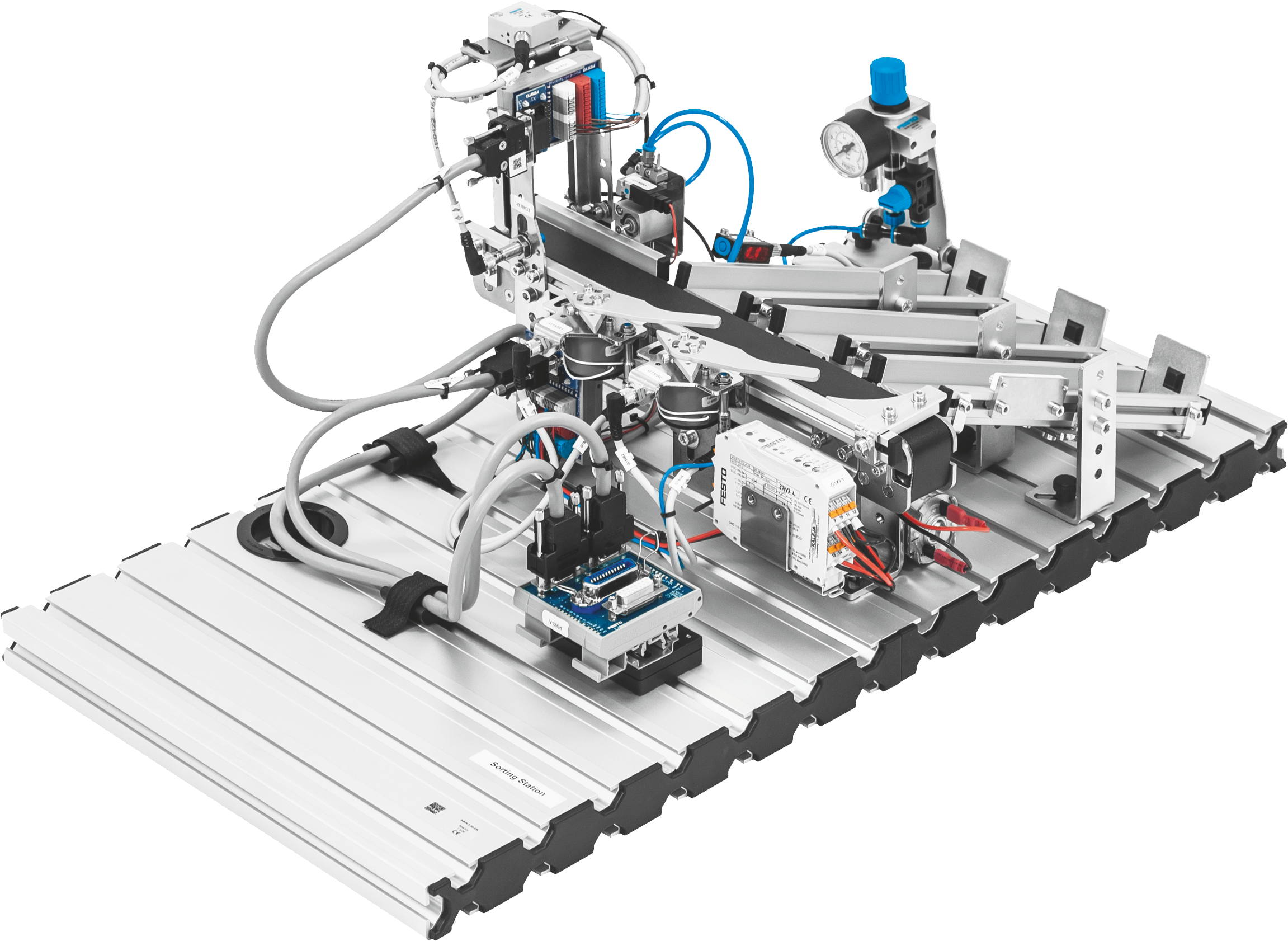 PLC Logic Control for The Sorting station